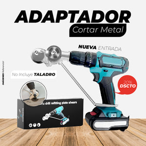 ADAPTADOR PARA CORTAR METALES PARA TALADRO