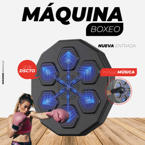 Máquina de Boxeo Inteligente Musical Bluetooth Electronic